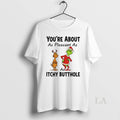Original Grinch Santa Youre About As Pleasant An - Adult & Kids T-Shirts, Sweatshirts & Hoodies apparel design preview 1