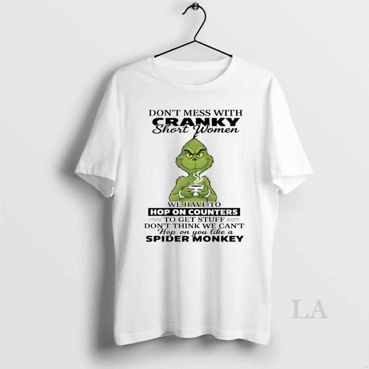 Original Grinch Dont Mess With Cranky Short Women Hop - Adult & Kids T-Shirts, Sweatshirts & Hoodies apparel design preview 1