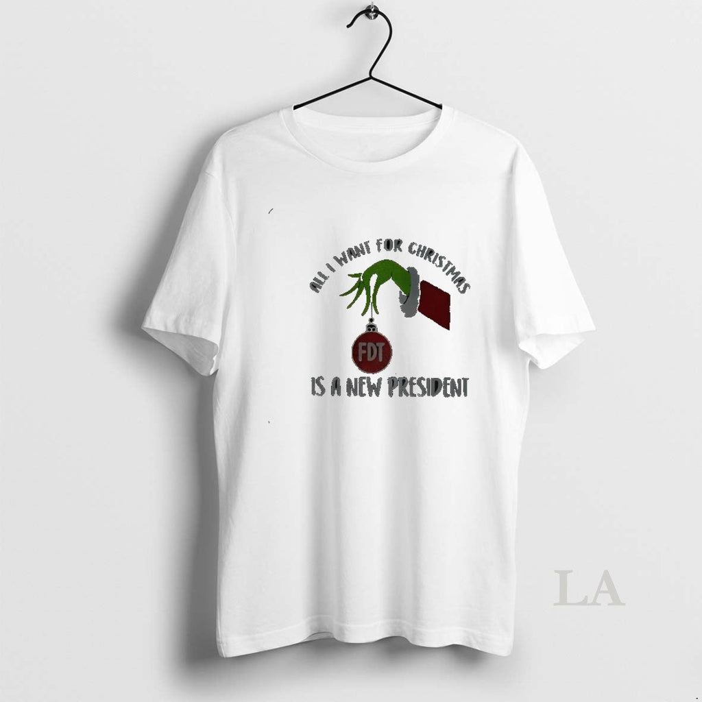 Original Grinch Hand Fdt All I Want For Christmas Is - Adult & Kids T-Shirts, Sweatshirts & Hoodies apparel design preview 1