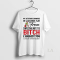 Original Grinch My Attitude Changes In 5 Seconds Flat - Adult & Kids T-Shirts, Sweatshirts & Hoodies apparel design preview 1