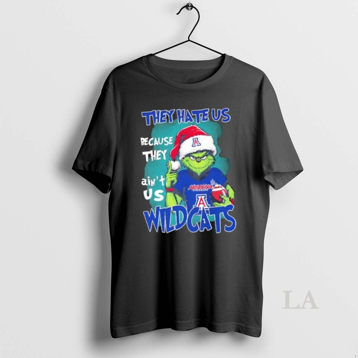 Original Grinch They Hate Us Because Aint Arizona - Adult & Kids T-Shirts, Sweatshirts & Hoodies apparel design preview 1