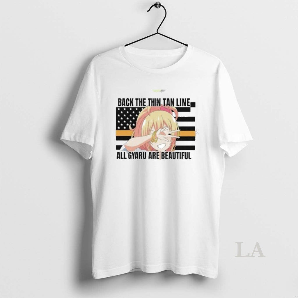Original Gyaru Anime Back The Thin Tan Line All Are - Adult & Kids T-Shirts, Sweatshirts & Hoodies apparel design preview 1