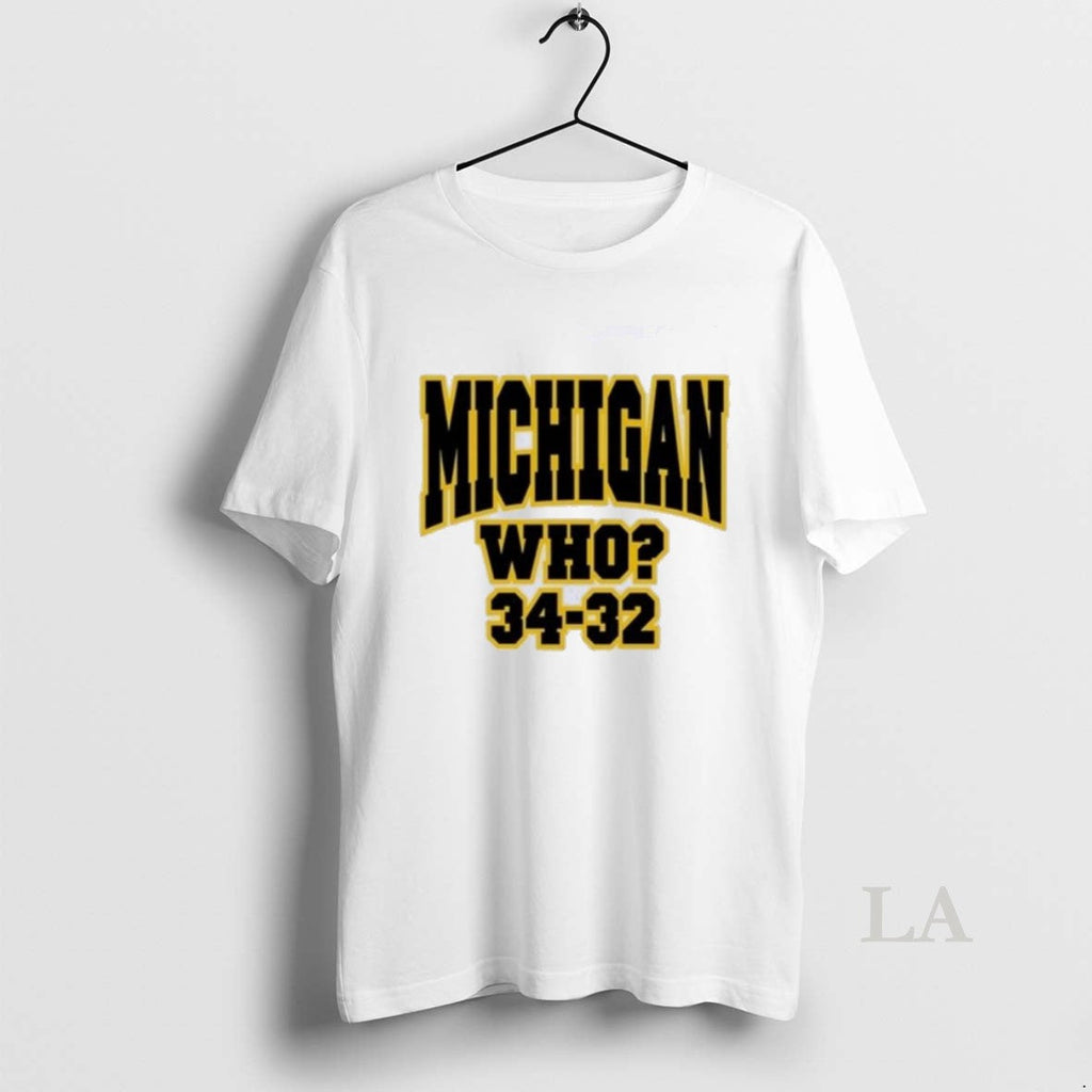 Original Hannah Montoya Michigan Who 34 32 - Adult & Kids T-Shirts, Sweatshirts & Hoodies apparel design preview 1