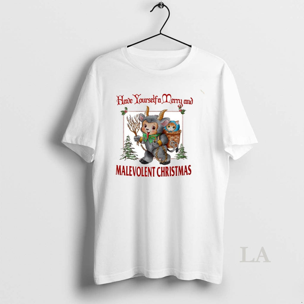 Original Have Yourself A Merry And Malevolent - Adult & Kids T-Shirts, Sweatshirts & Hoodies apparel design preview 1