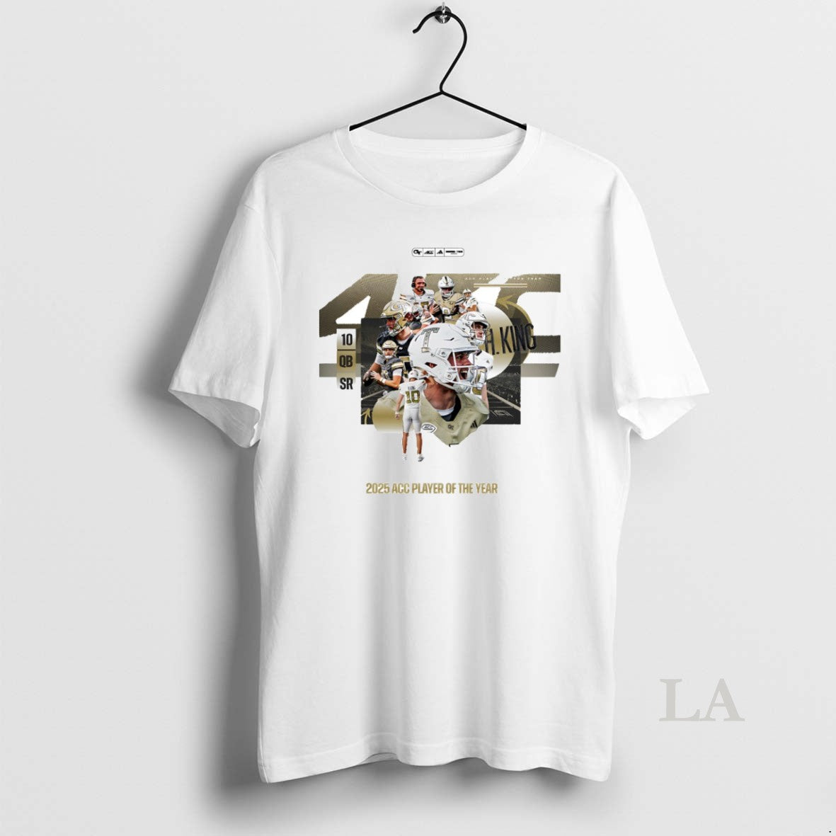 Original Haynes King Georgia Tech Yellow Jackets 2025 - Adult & Kids T-Shirts, Sweatshirts & Hoodies apparel design preview 1