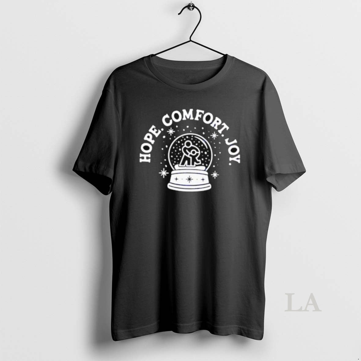 Original Hope Comfort Joy Childrens Mercy Snow Globe - Adult & Kids T-Shirts, Sweatshirts & Hoodies apparel design preview 1