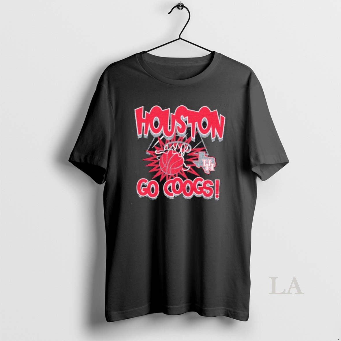 Original Houston Cougars Nba Slam Go Coogs - Adult & Kids T-Shirts, Sweatshirts & Hoodies apparel design preview 1