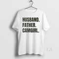 Original Husband Father Camgirl Circle - Adult & Kids T-Shirts, Sweatshirts & Hoodies apparel design preview 1