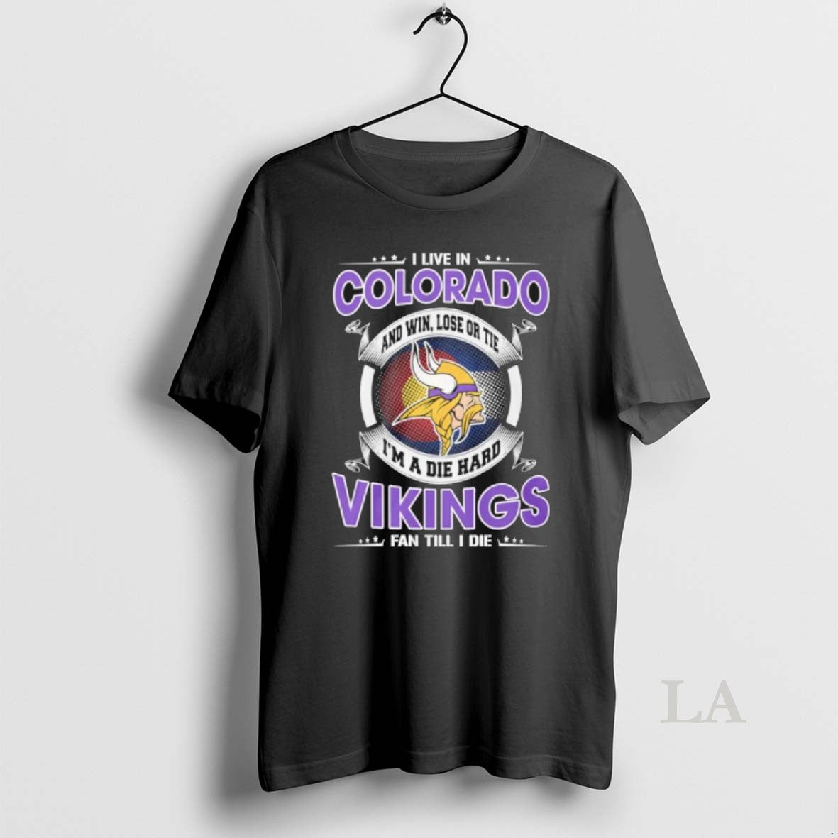 Original I Live In Colorado And Win Lose Or Tie Im A - Adult & Kids T-Shirts, Sweatshirts & Hoodies apparel design preview 1