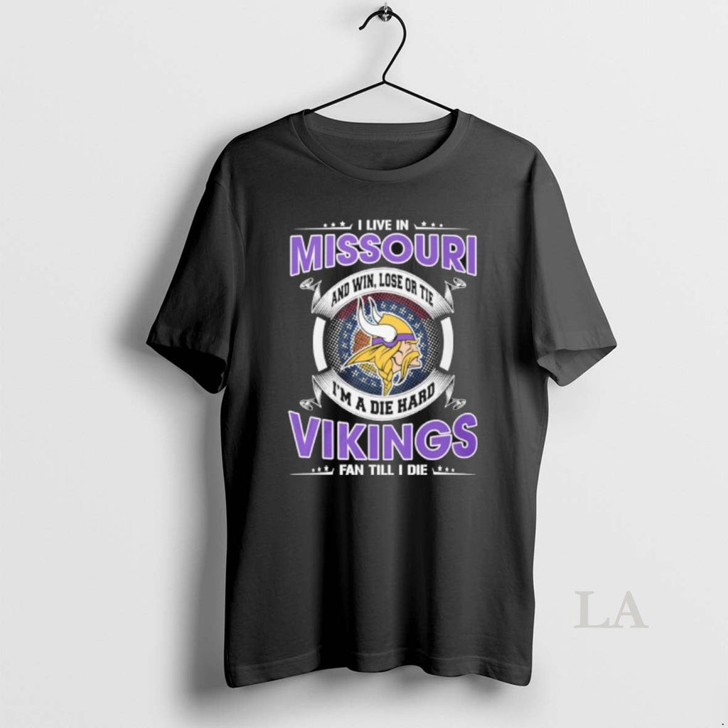 Original I Live In Missouri And Win Lose Or Tie Im A - Adult & Kids T-Shirts, Sweatshirts & Hoodies apparel design preview 1