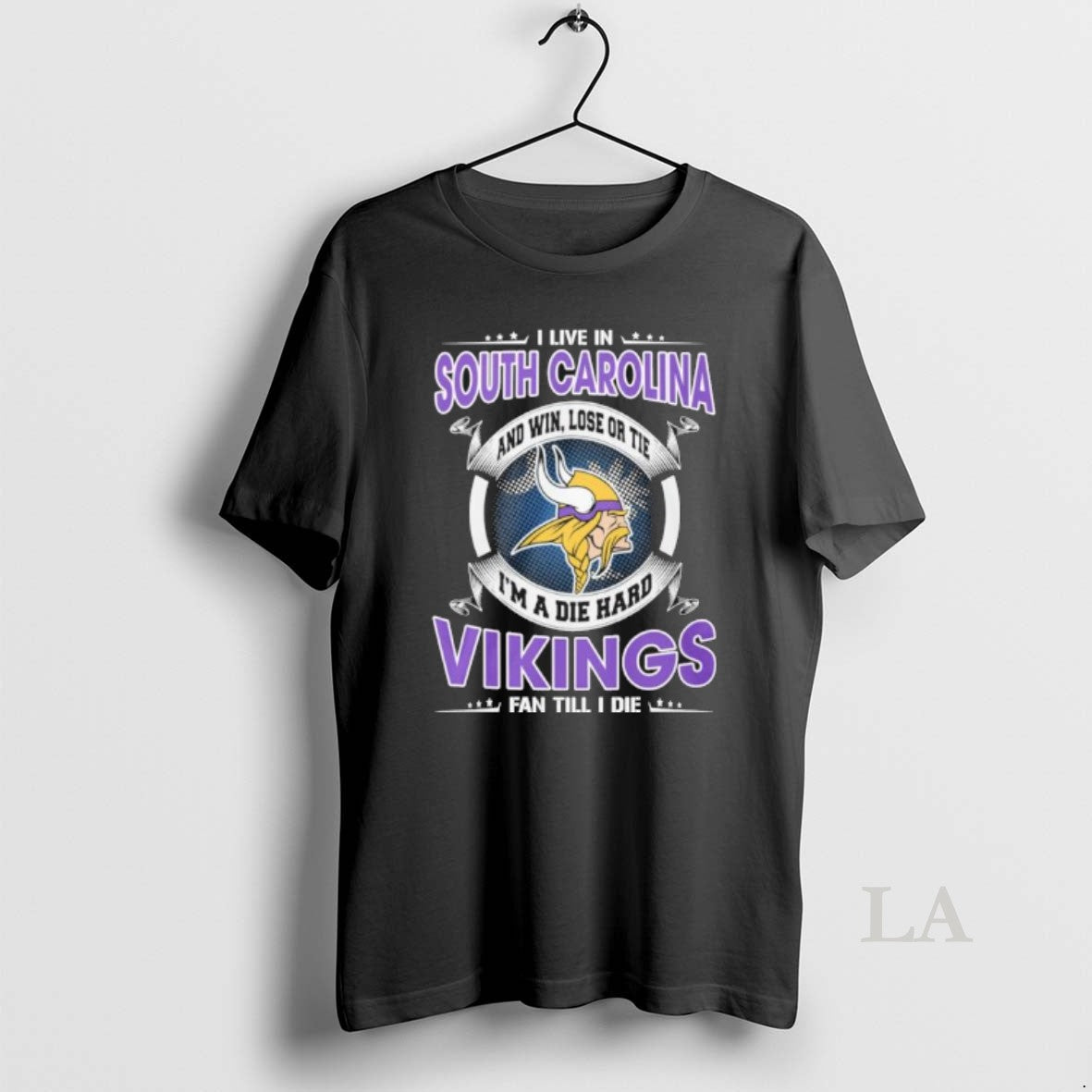 Original I Live In South Carolina And Win Lose Or Tie - Adult & Kids T-Shirts, Sweatshirts & Hoodies apparel design preview 1