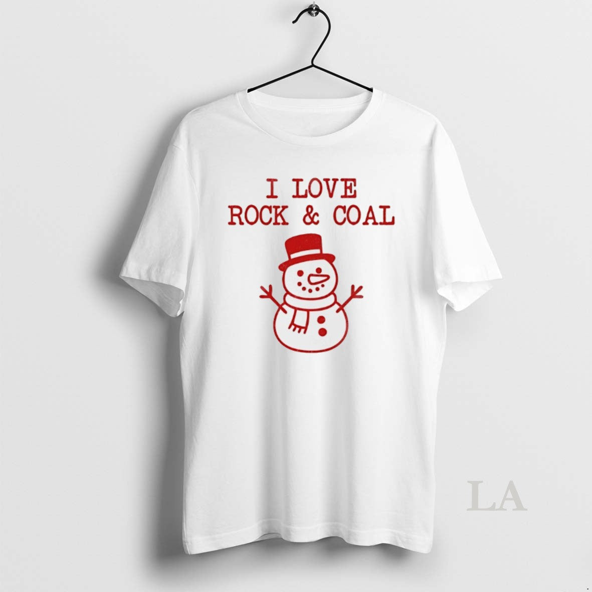 Original I Love Rock And Coal Christmas - Adult & Kids T-Shirts, Sweatshirts & Hoodies apparel design preview 1
