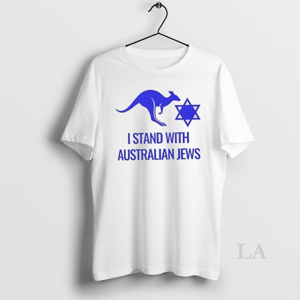 Original I Stand With Australian Jews Pray For - Adult & Kids T-Shirts, Sweatshirts & Hoodies apparel design preview 1