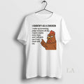 Original I Identify As A Chicken Wake Up Screaming - Adult & Kids T-Shirts, Sweatshirts & Hoodies apparel design preview 1