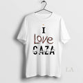 Original I Love Gaza Circle - Adult & Kids T-Shirts, Sweatshirts & Hoodies apparel design preview 1