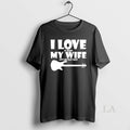 Original I Love It When My Wife Lets Me Play Bass - Adult & Kids T-Shirts, Sweatshirts & Hoodies apparel design preview 1
