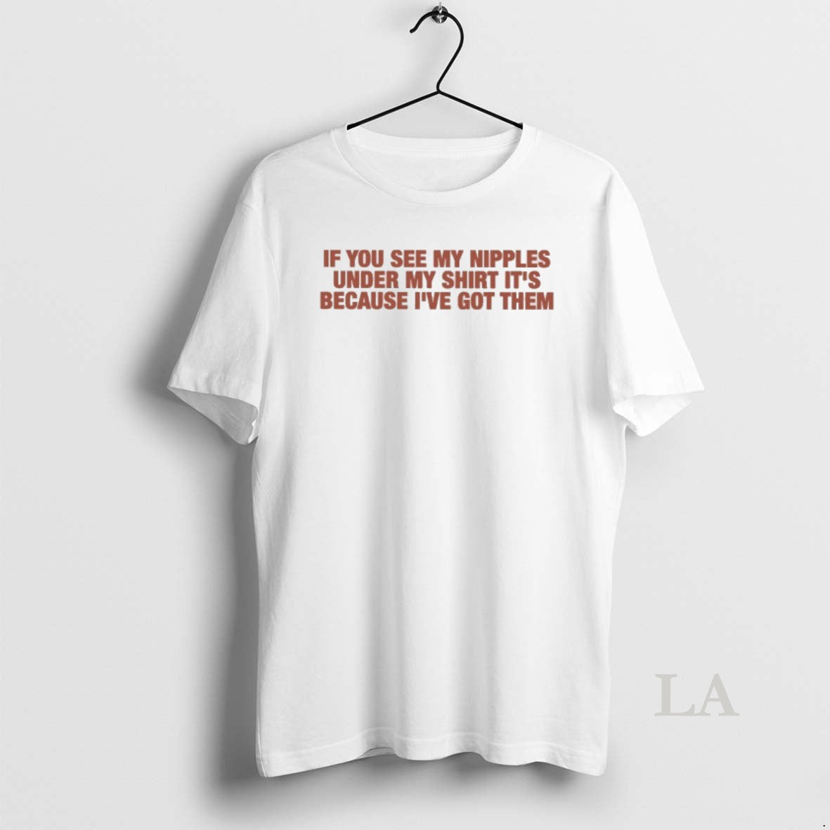 Original If You See My Nipples Under Its Because Ive - Adult & Kids T-Shirts, Sweatshirts & Hoodies apparel design preview 1