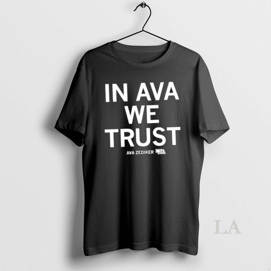 Original In Ava Zediker We Trust - Adult & Kids T-Shirts, Sweatshirts & Hoodies apparel design preview 1
