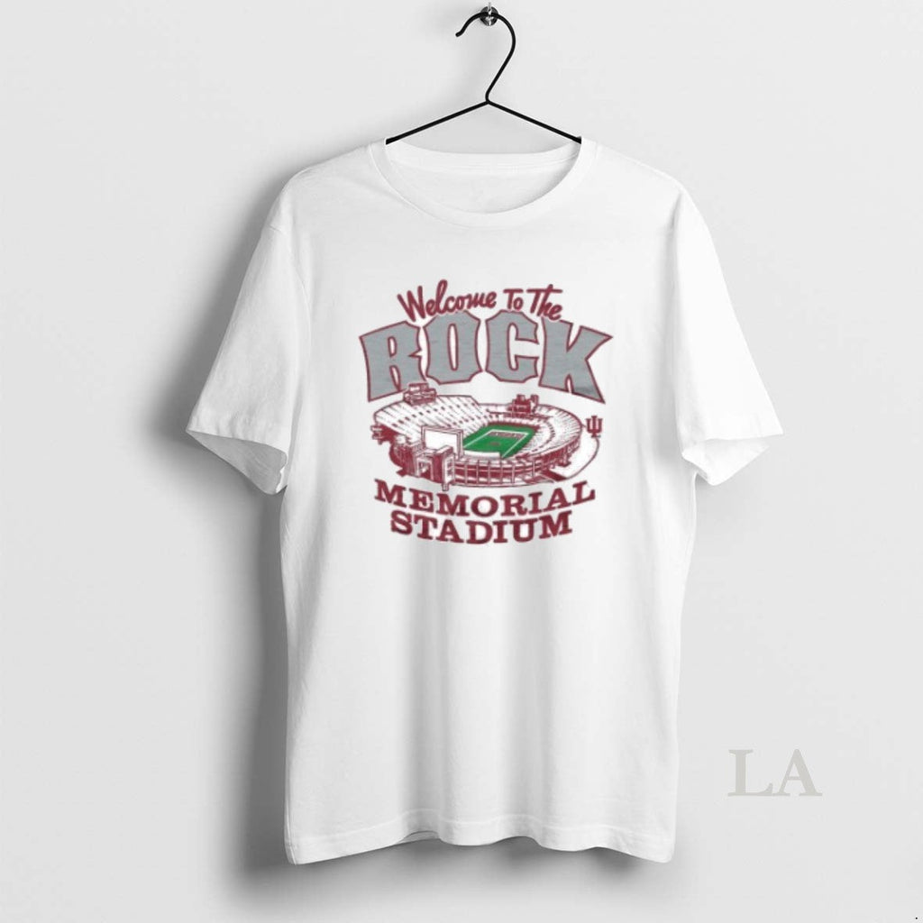 Original Indiana University Memorial Stadium Welcome - Adult & Kids T-Shirts, Sweatshirts & Hoodies apparel design preview 1