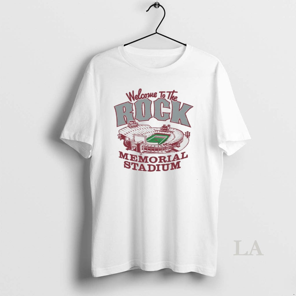 Original Indiana University Welcome To The Rock - Adult & Kids T-Shirts, Sweatshirts & Hoodies apparel design preview 1