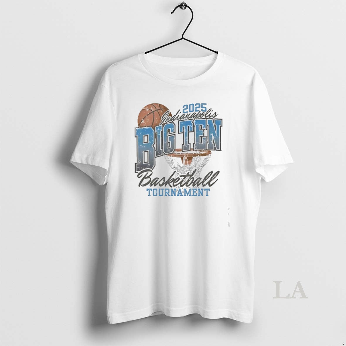 Original Indianapolis 2025 Big Ten Basketball - Adult & Kids T-Shirts, Sweatshirts & Hoodies apparel design preview 1