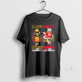 Original Iowa Hawkeyes Vs Kansas City Chiefs Mascot - Adult & Kids T-Shirts, Sweatshirts & Hoodies apparel design preview 1