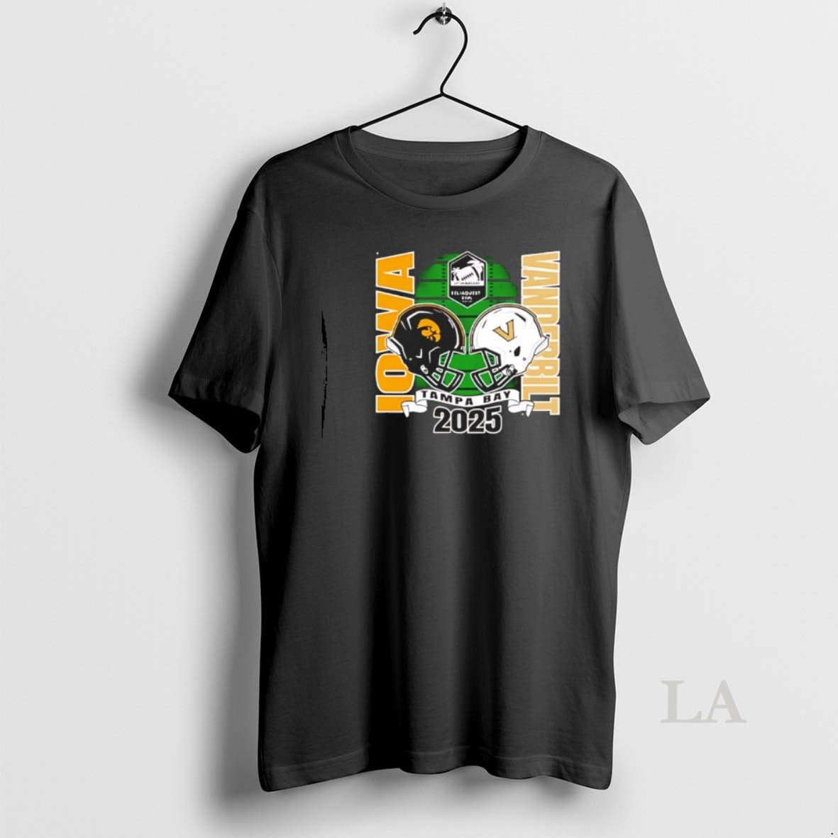 Original Iowa Hawkeyes Vs Vanderbilt 2025 Reliaquest - Adult & Kids T-Shirts, Sweatshirts & Hoodies apparel design preview 1