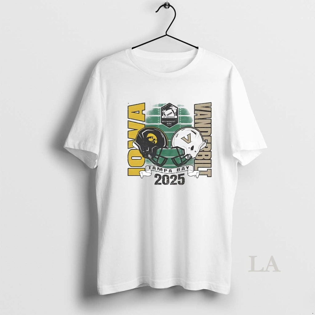 Original Iowa Hawkeyes Vs Vanderbilt Commodores 2025 - Adult & Kids T-Shirts, Sweatshirts & Hoodies apparel design preview 1