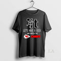 Original It Lets Have A Beer And Watch The Kansas - Adult & Kids T-Shirts, Sweatshirts & Hoodies apparel design preview 1