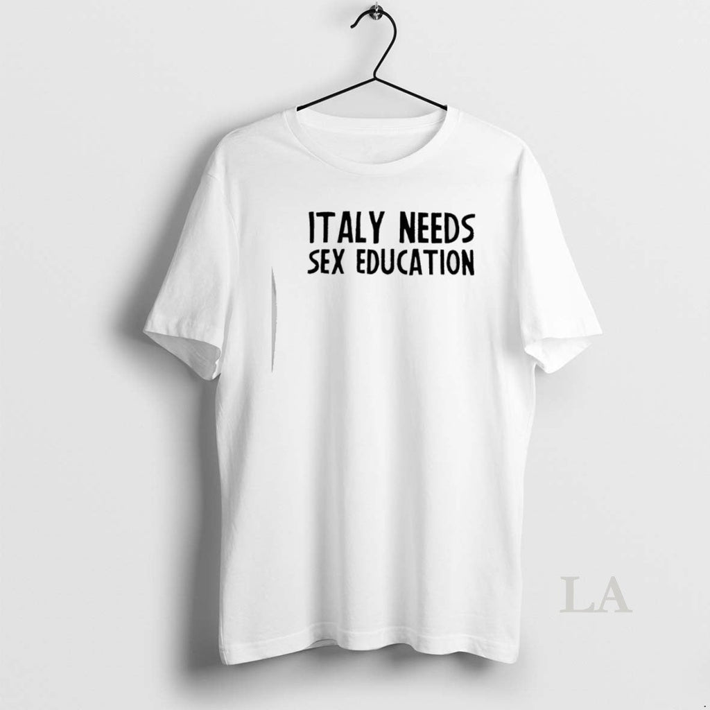 Original Italy Needs Sex Education - Adult & Kids T-Shirts, Sweatshirts & Hoodies apparel design preview 1