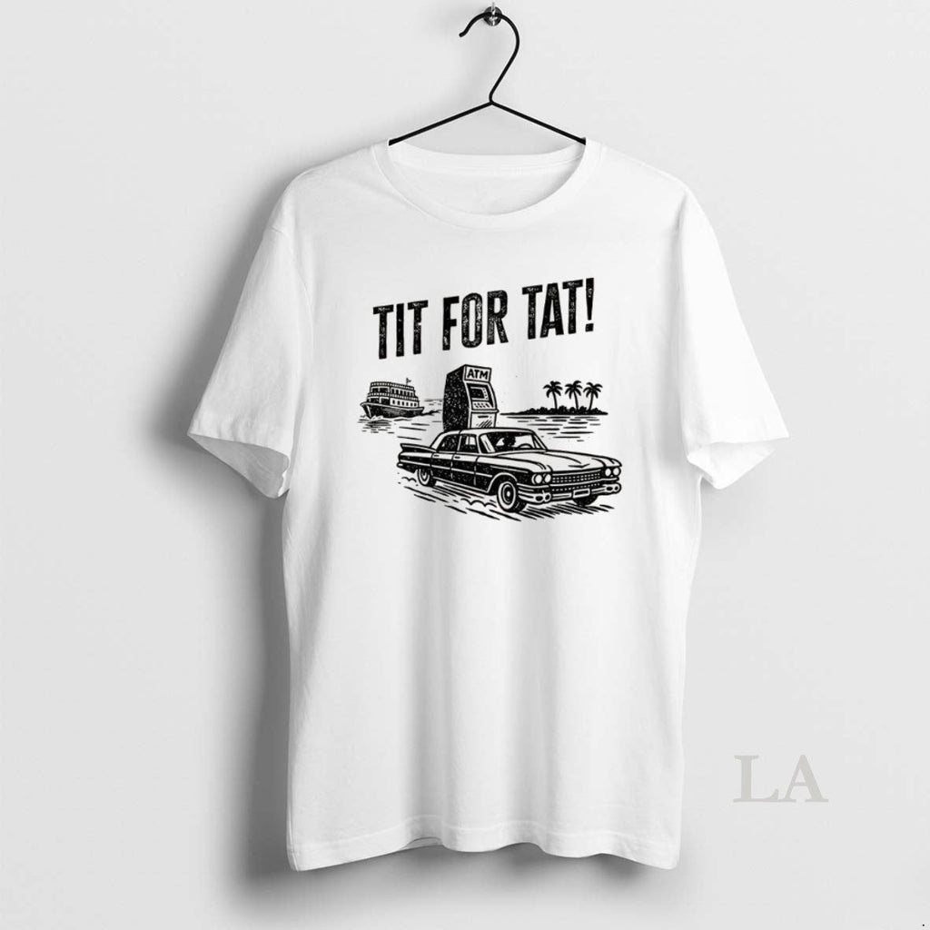 Original Its Florida Man Tit For Tat Atm Retro - Adult & Kids T-Shirts, Sweatshirts & Hoodies apparel design preview 1