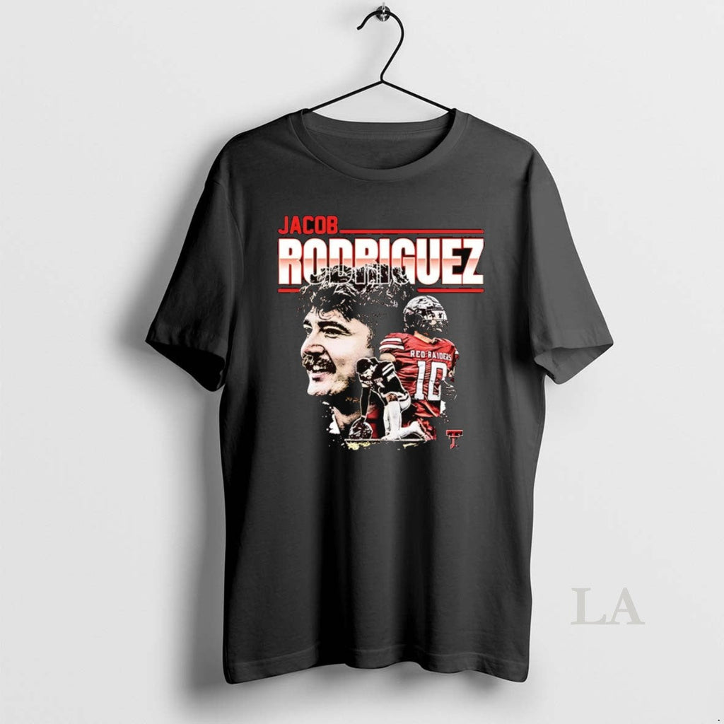 Original Jacob Rodriguez Picture Collage Texas Tech - Adult & Kids T-Shirts, Sweatshirts & Hoodies apparel design preview 1