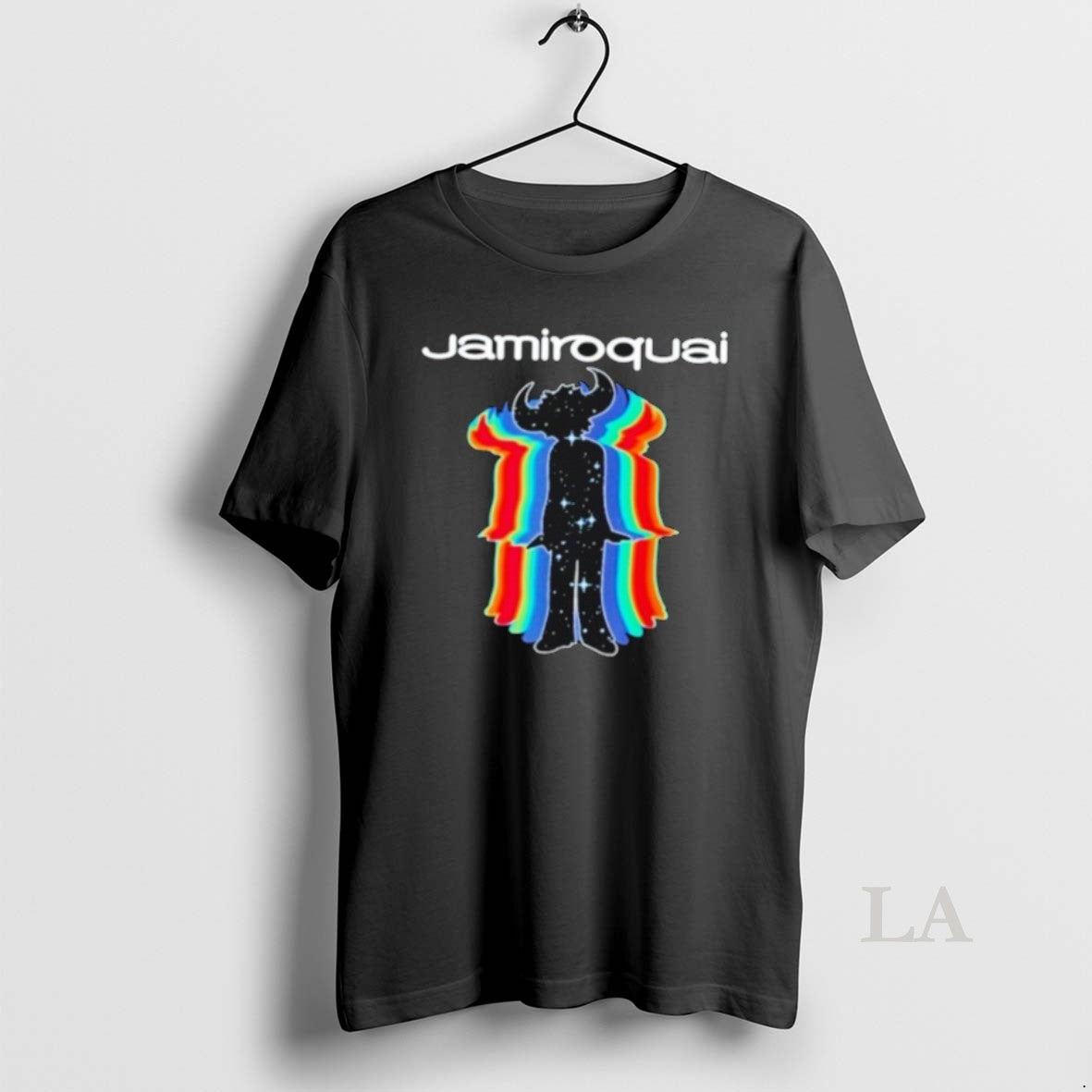 Original Jamiroquai Rainbow Space Logo - Adult & Kids T-Shirts, Sweatshirts & Hoodies apparel design preview 1