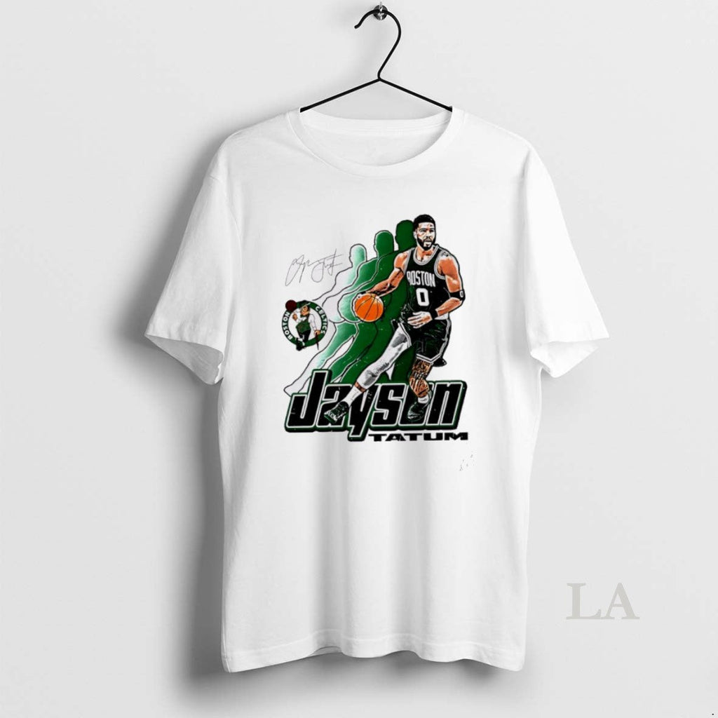 Original Jayson Tatum Boston Celtics Signature 0 - Adult & Kids T-Shirts, Sweatshirts & Hoodies apparel design preview 1