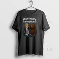 Original Jerome Powell Bear Friends Forever - Adult & Kids T-Shirts, Sweatshirts & Hoodies apparel design preview 1