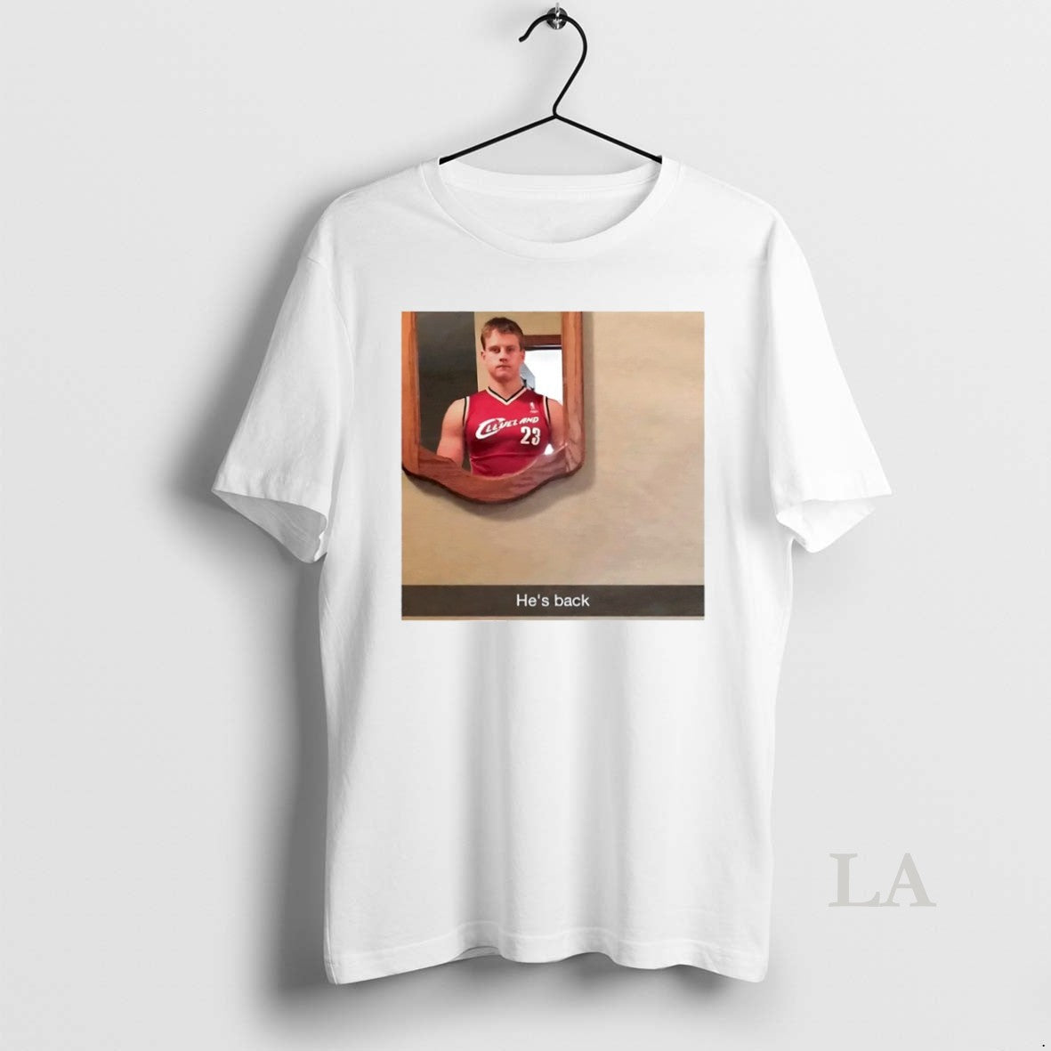 Original Joe Burrow Is Back Cleveland 23 Circle - Adult & Kids T-Shirts, Sweatshirts & Hoodies apparel design preview 1