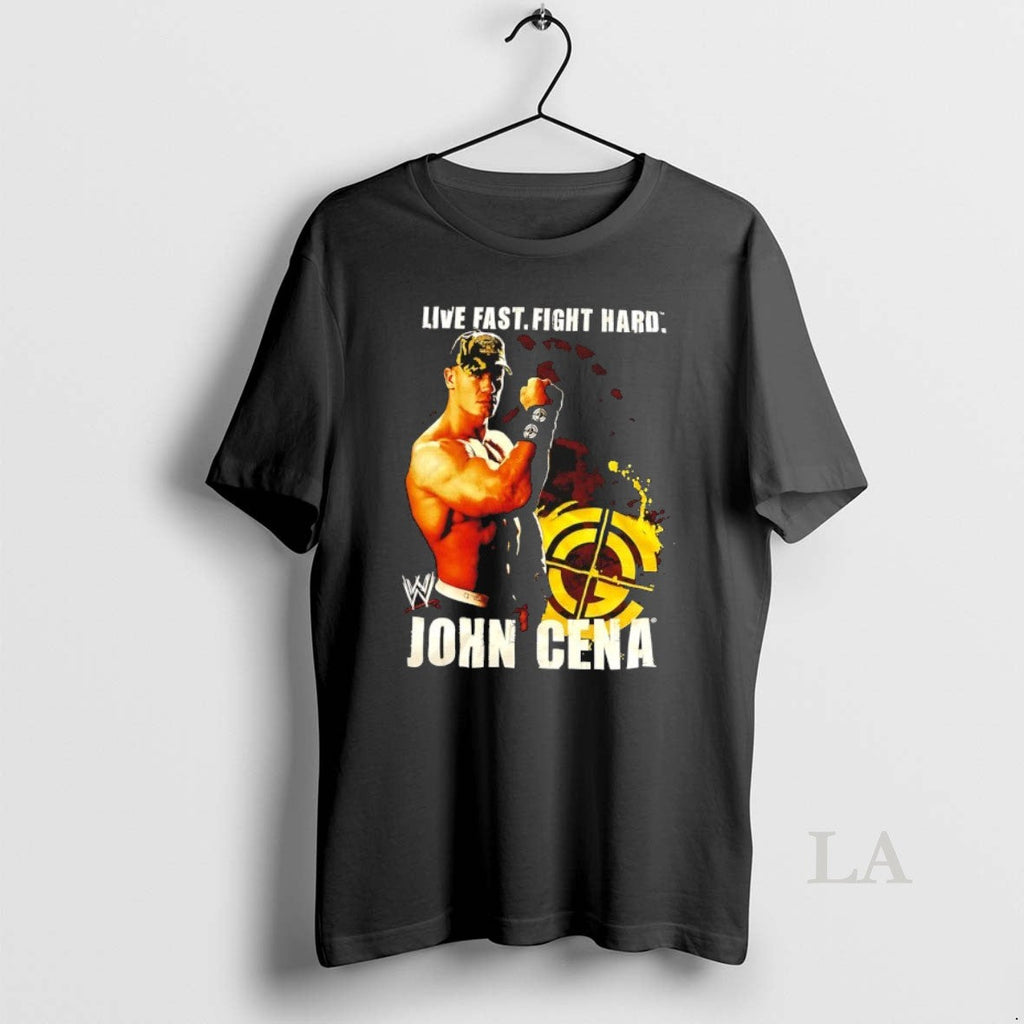 Original John Cena Live Fast Fight Hard Chaingang - Adult & Kids T-Shirts, Sweatshirts & Hoodies apparel design preview 1