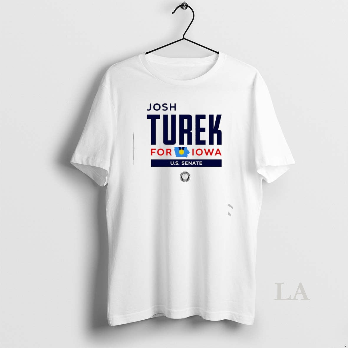 Original Josh Turek For Iowa Square Logo - Adult & Kids T-Shirts, Sweatshirts & Hoodies apparel design preview 1