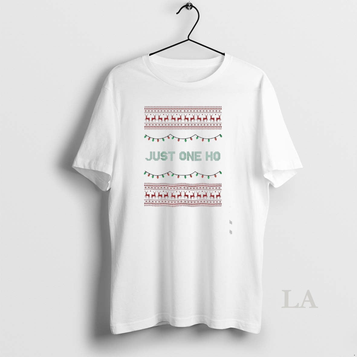 Original Just One Ho Ugly Christmas - Adult & Kids T-Shirts, Sweatshirts & Hoodies apparel design preview 1