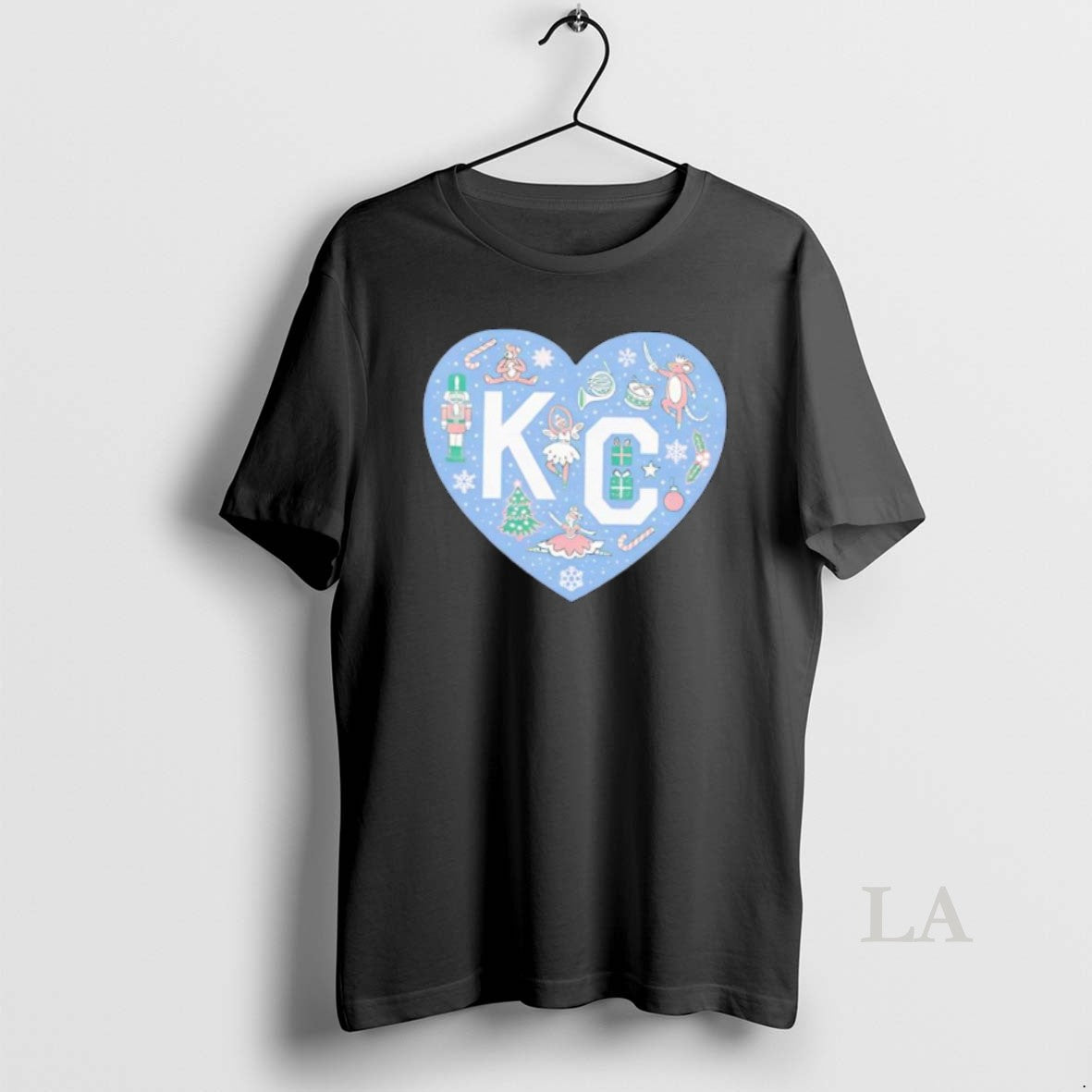 Original Kc Ballet Nutcracker Heart - Adult & Kids T-Shirts, Sweatshirts & Hoodies apparel design preview 1