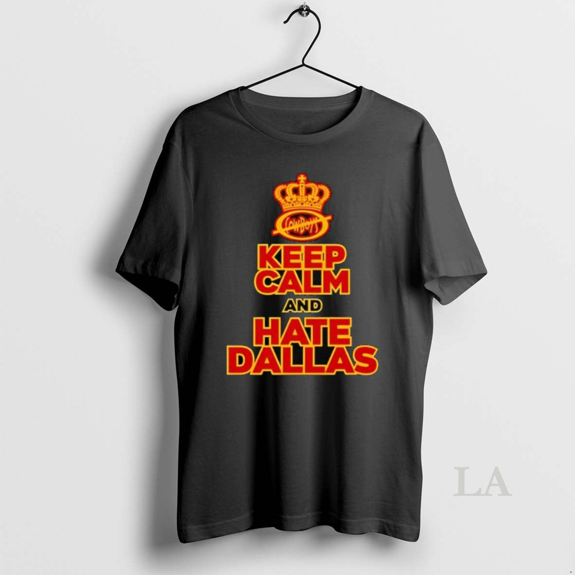 Original Keep Calm And Hate Dallas Cowboys - Adult & Kids T-Shirts, Sweatshirts & Hoodies apparel design preview 1
