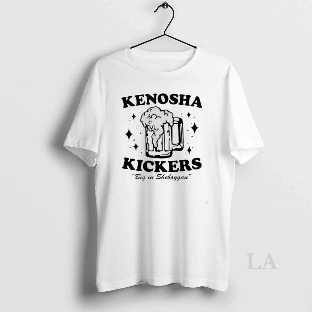 Original Kenosha Kickers Big In Sheboygan - Adult & Kids T-Shirts, Sweatshirts & Hoodies apparel design preview 1