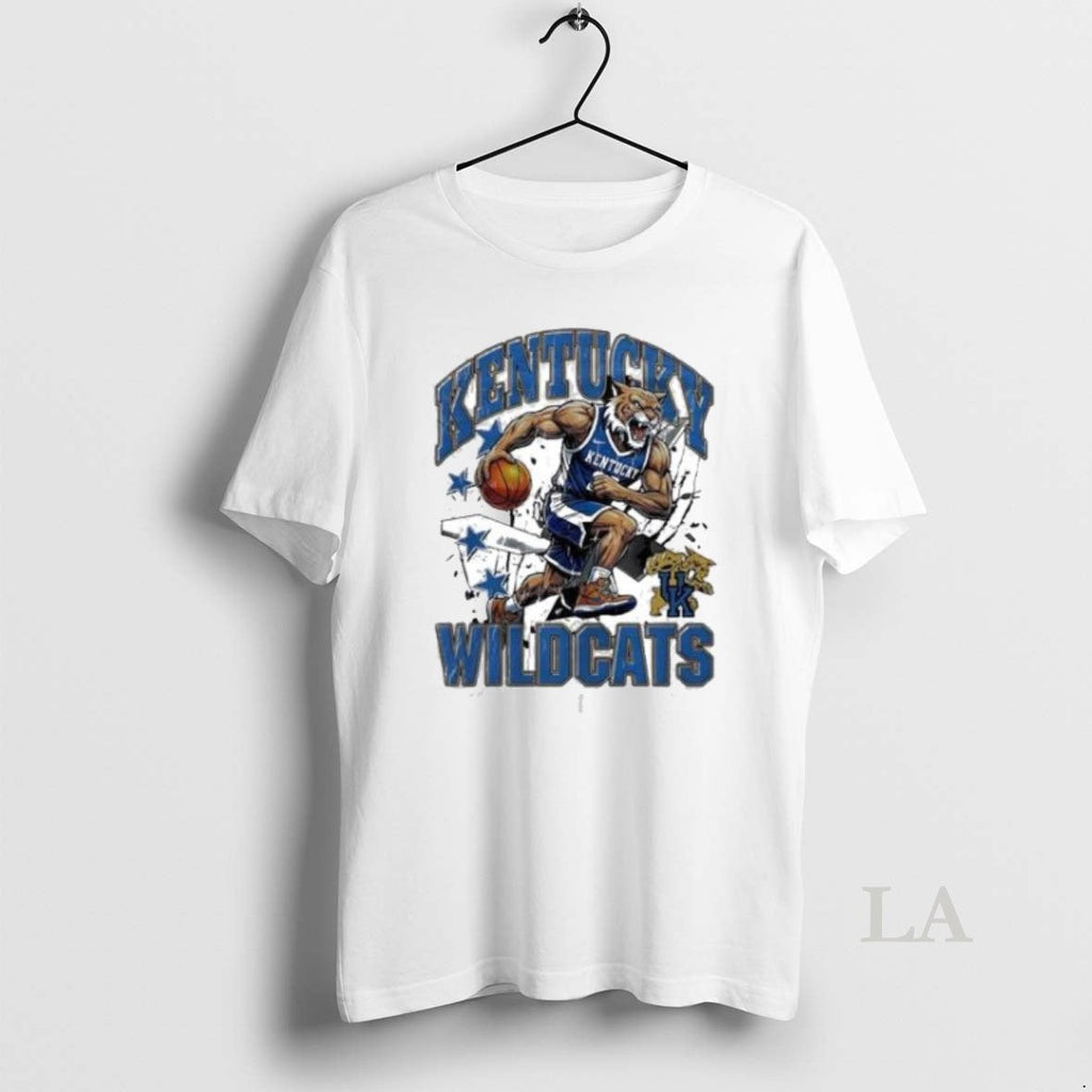 Original Kentucky Wildcats Basketball Running 2025 - Adult & Kids T-Shirts, Sweatshirts & Hoodies apparel design preview 1