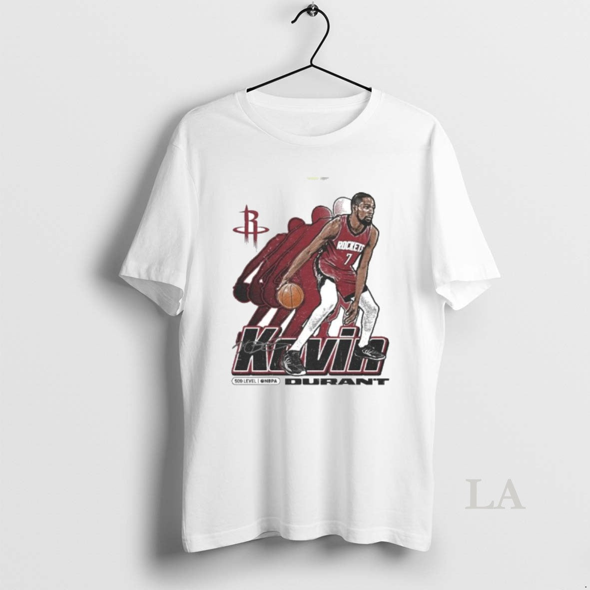 Original Kevin Durant Houston Rockets Nba Retro - Adult & Kids T-Shirts, Sweatshirts & Hoodies apparel design preview 1