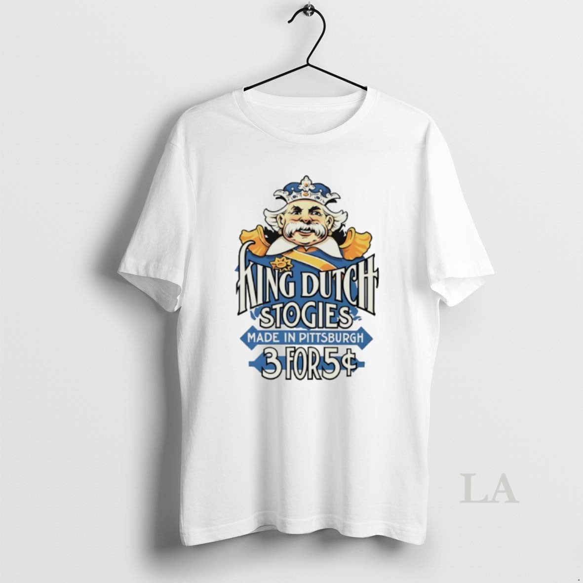 Original King Dutch Stogies Made In Pittsburgh 3 For - Adult & Kids T-Shirts, Sweatshirts & Hoodies apparel design preview 1