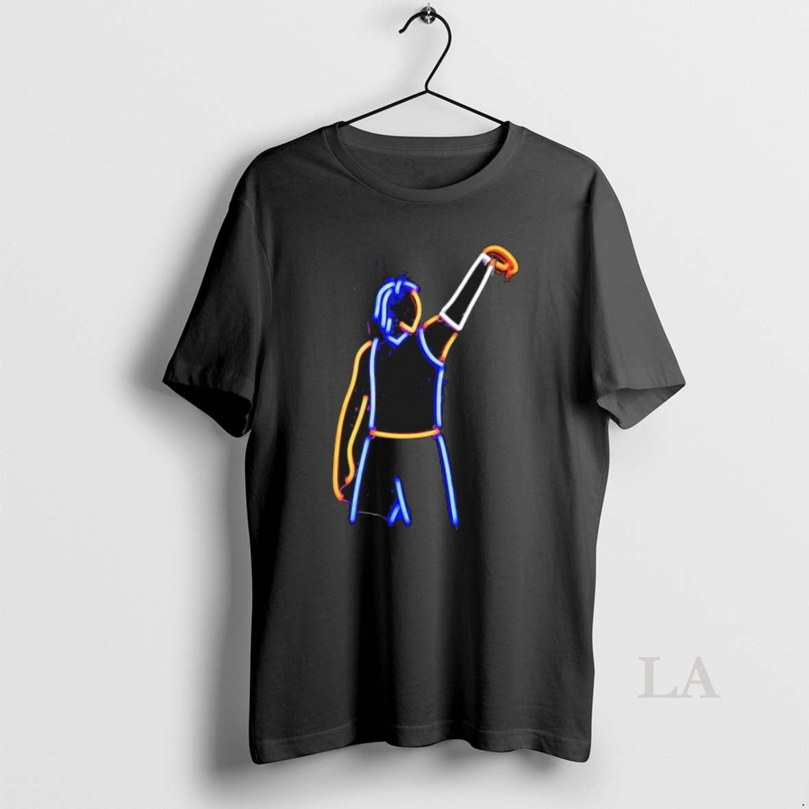 Original King Of New York Jalen Brunson Neon - Adult & Kids T-Shirts, Sweatshirts & Hoodies apparel design preview 1