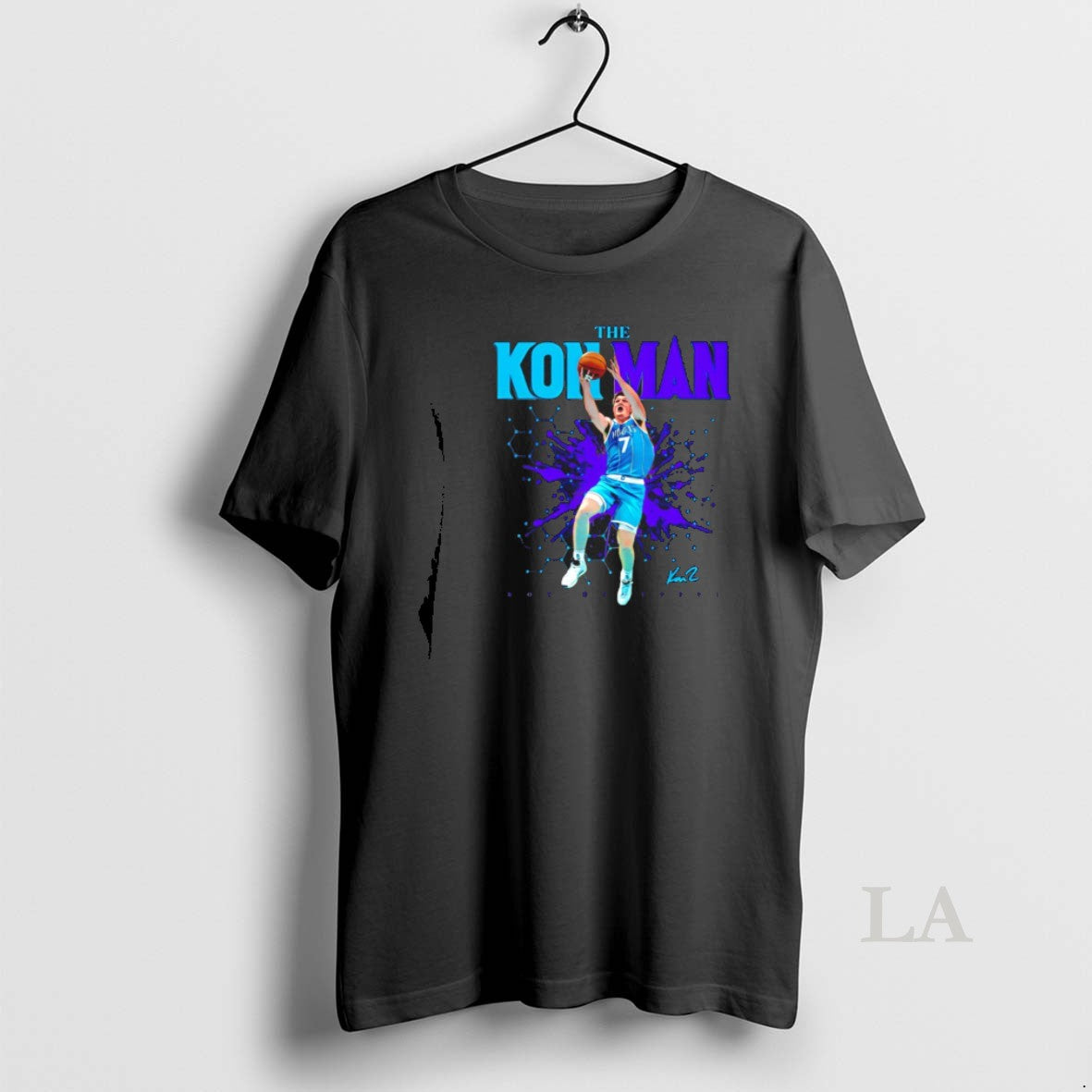 Original Kon Knueppel Charlotte Hornets The Konman - Adult & Kids T-Shirts, Sweatshirts & Hoodies apparel design preview 1