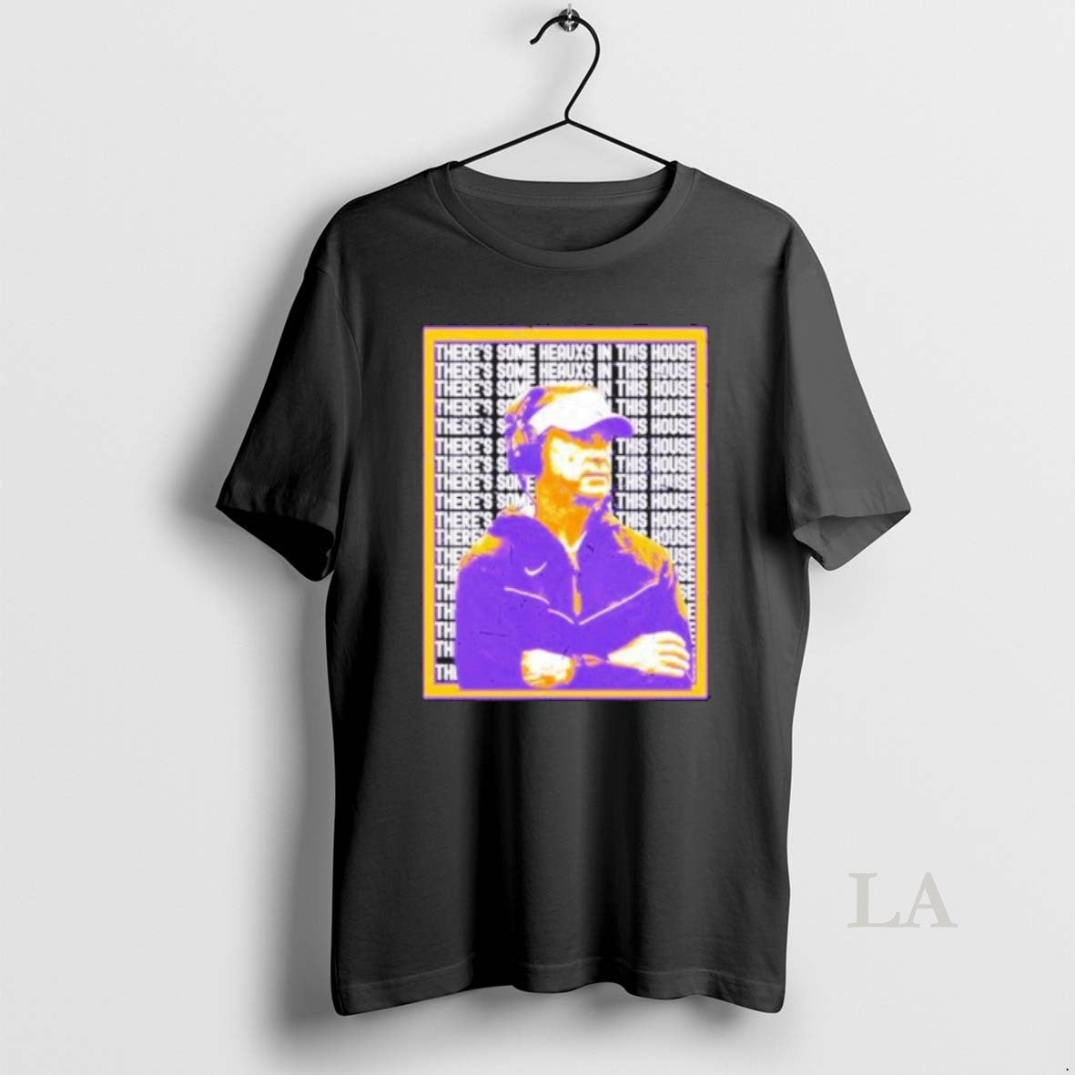 Original Lane Kiffin Lsu Theres Some Heauxs In This - Adult & Kids T-Shirts, Sweatshirts & Hoodies apparel design preview 1