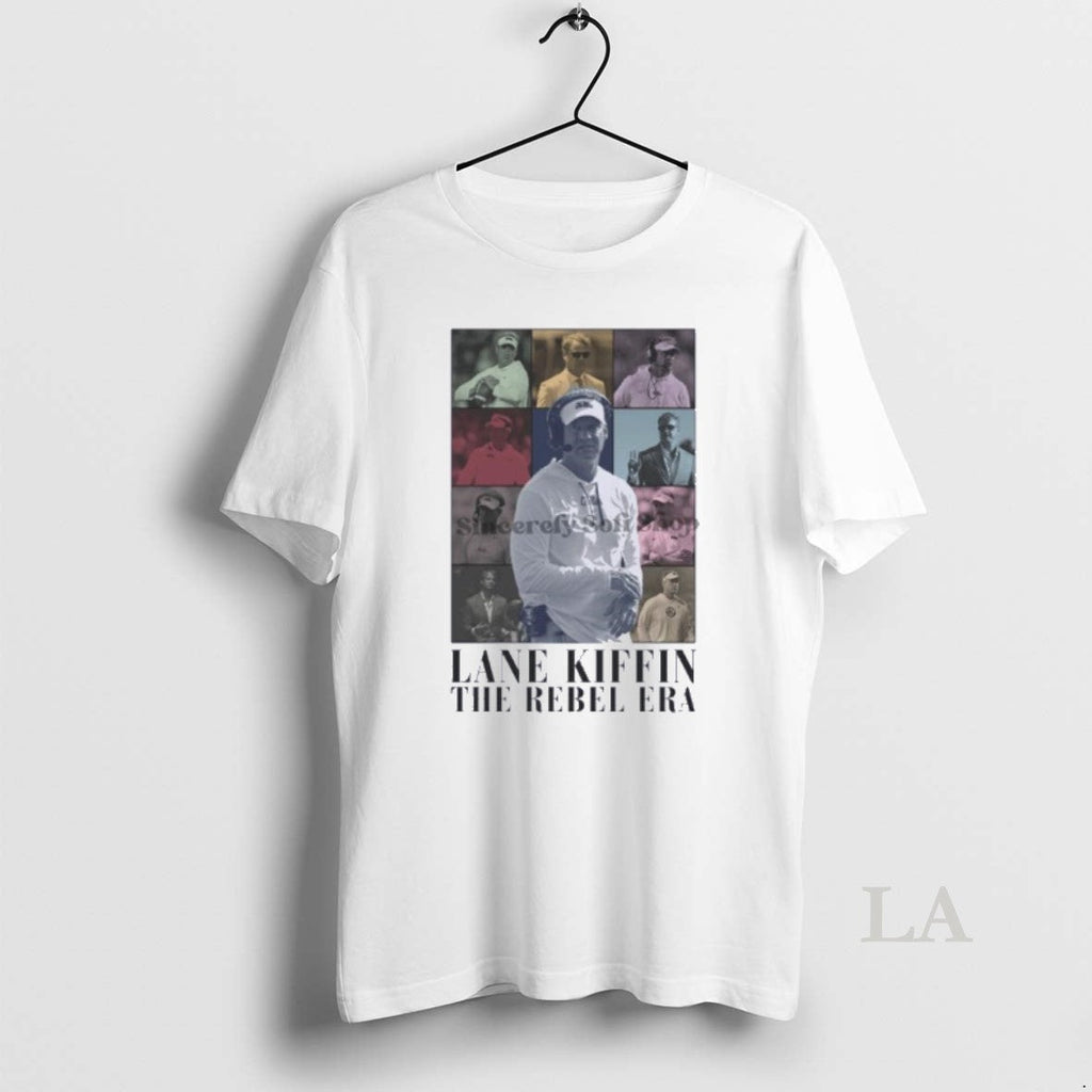Original Lane Kiffin The Rebel Era - Adult & Kids T-Shirts, Sweatshirts & Hoodies apparel design preview 1