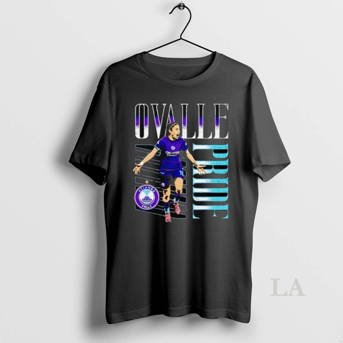 Original Lizbeth Ovalle Orlando Pride Player Name - Adult & Kids T-Shirts, Sweatshirts & Hoodies apparel design preview 1